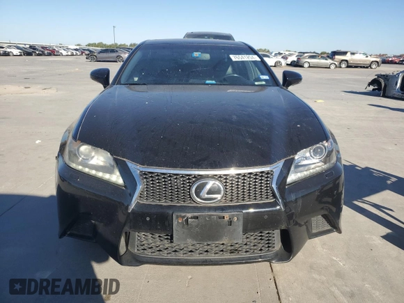 2014 Lexus GS 350 z VIN JTHCE1BLXE5021927, wystawiony jako Copart lot #76541204 z przebiegiem 176 439 mil mil oraz Szkoda całkowita • Salvage title. Historia ofert i sprzedaży dostępna na DreamBid. Obrazek 5.