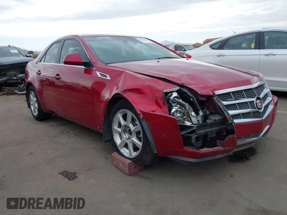 2008 Cadillac CTS AWD w/1SB with VIN 1G6DS57V880190008, listed as a IAAI auction lot 41560471 with 181,110 mi miles. Bid and sale history available at carsss.com. Image 6.