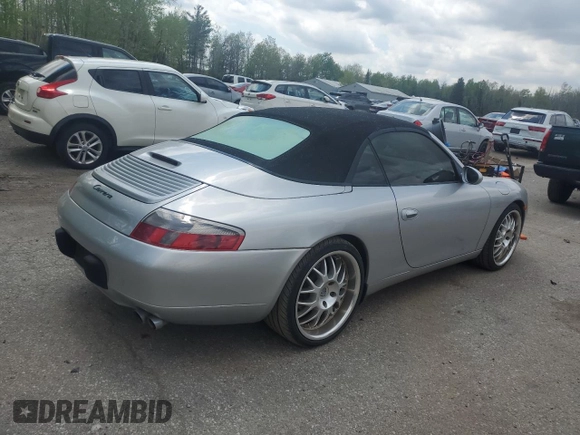 2000 Porsche 911 with VIN WP0CA2992YS654053, listed as a Copart auction lot 56706365 with 153,481 mi miles and Clean title. Bid and sale history available at DreamBid. Image 3.