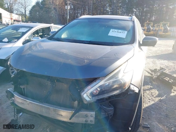 2018 Nissan Murano S with VIN 5N1AZ2MG5JN104741, listed as a IAAI auction lot 41146033 with NaN miles. Bid and sale history available at carsss.com. Image 12.