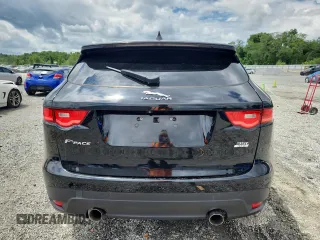 2017 Jaguar F-Pace 35t Premium with VIN SADCJ2BV5HA069243, listed as a Copart auction lot 63555645 with 98,909 mi miles and Salvage title. Bid and sale history available at DreamBid. Image 6.