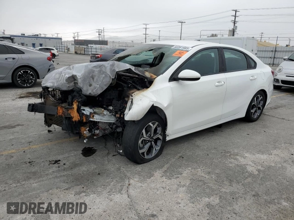 2019 Kia Forte LXS with VIN 3KPF24AD1KE081596, listed as a Copart auction lot 60381985 with Not provided miles and Salvage title. Bid and sale history available at DreamBid. Image 1.