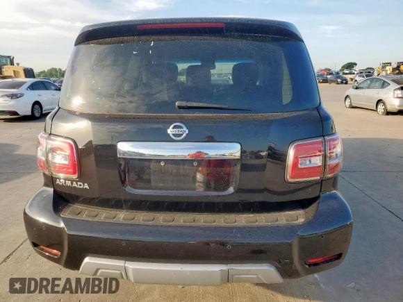 2017 Nissan Armada Platinum z VIN JN8AY2ND3H9003734, wystawiony jako Copart lot #58347245 z przebiegiem 184 581 mil mil oraz Czysty tytuł • Clean title. Historia ofert i sprzedaży dostępna na DreamBid. Obrazek 6.