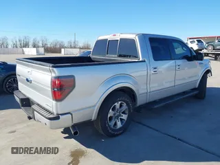 2011 Ford F-150 XL with VIN 1FTFW1CF0BKD75165, listed as a IAAI auction lot 41408133 with 127,213 mi miles. Bid and sale history available at carsss.com. Image 4.