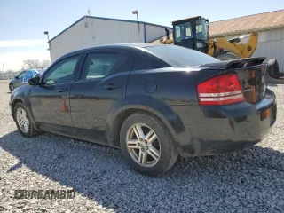 2008 Dodge Avenger SXT with VIN 1B3LC56K28N287318, listed as a Copart auction lot 52028125 with 205,209 mi miles and Salvage Title. Bid and sale history available at carsss.com. Image 2.