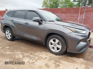 2021 Toyota Highlander L with VIN 5TDCZRAH2MS055113, listed as a IAAI auction lot 41947641 with 58,245 mi miles and . Bid and sale history available at DreamBid. Image 1.