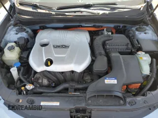 2012 Hyundai Sonata Hybrid with VIN KMHEC4A4XCA040859, listed as a Copart auction lot 63808295 with 110,339 mi miles and Salvage title. Bid and sale history available at DreamBid. Image 11.