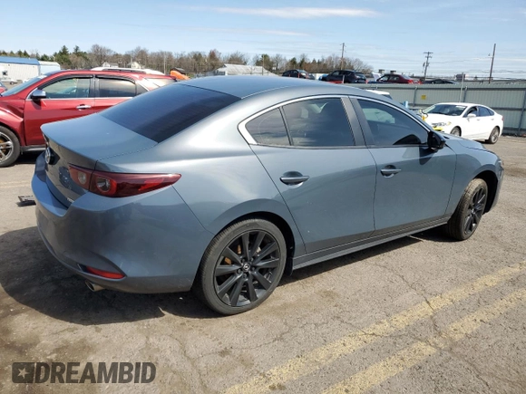 2022 Mazda 3 Carbon Edition with VIN 3MZBPACL3NM314887, listed as a Copart auction lot 51631935 with Not provided miles and Salvage title. Bid and sale history available at DreamBid. Image 3.