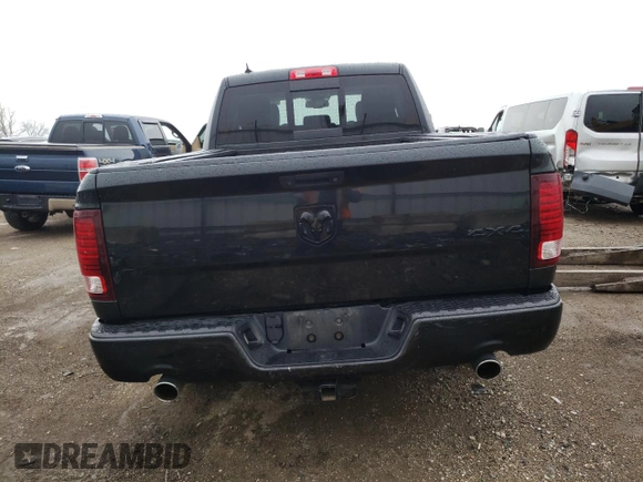2016 Ram 1500 Sport with VIN 1C6RR7HT9GS296999, listed as a Copart auction lot 78263524 with 73,423 mi miles and Salvage title. Bid and sale history available at DreamBid. Image 6.