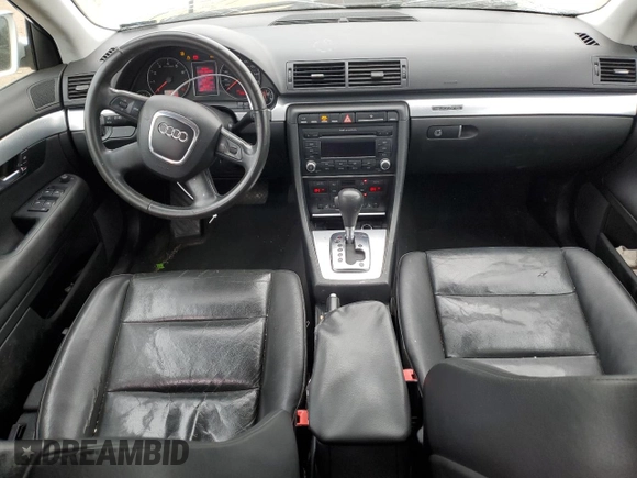 2007 Audi A4 2.0T with VIN WAUDF78E67A184080, listed as a Copart auction lot 47396885 with 195,545 mi miles and Salvage Title. Bid and sale history available at carsss.com. Image 8.