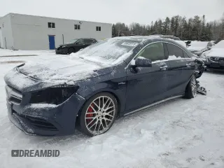 2017 Mercedes-Benz CLA 45 AMG with VIN WDDSJ5CB7HN456257, listed as a Copart auction lot 88648175 with 98,080 mi miles and Salvage Title. Bid and sale history available at DreamBid. Image 1.