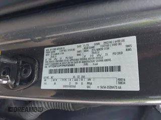 2023 Ford F-150 XL z VIN 1FTEW1CP7PKF95883, wystawiony jako IAAI lot #42356708 z przebiegiem Nie podano mil oraz . Historia ofert i sprzedaży dostępna na DreamBid. Obrazek 9.
