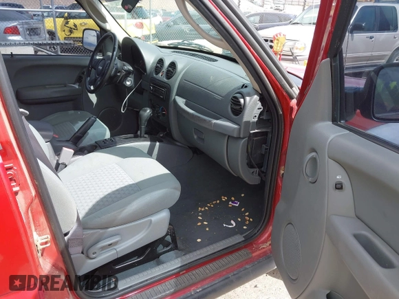 2006 Jeep Liberty Sport with VIN 1J4GL48K56W253527, listed as a IAAI auction lot 42178297 with 136,482 mi miles and . Bid and sale history available at carsss.com. Image 5.