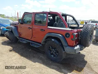 2021 Jeep Wrangler Unlimited Sport S with VIN 1C4HJXDN0MW815350, listed as a IAAI auction lot 42416714 with 68,869 mi miles and . Bid and sale history available at DreamBid. Image 3.