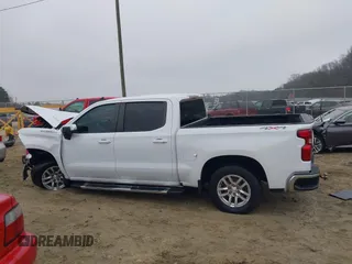 2021 Chevrolet Silverado 1500 LT with VIN 3GCUYDET7MG349971, listed as a IAAI auction lot 41186168 with 48,335 mi miles. Bid and sale history available at carsss.com. Image 15.