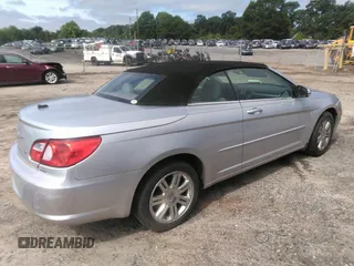 2008 Chrysler Sebring Limited with VIN 1C3LC65M48N692897, listed as a IAAI auction lot 42226902 with 122,746 mi miles and . Bid and sale history available at DreamBid. Image 4.