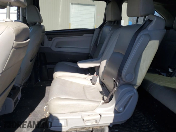 2019 Honda Odyssey EX-L with VIN 5FNRL6H70KB025729, listed as a Copart auction lot 46331235 with 123,682 mi miles and Salvage Title. Bid and sale history available at carsss.com. Image 11.