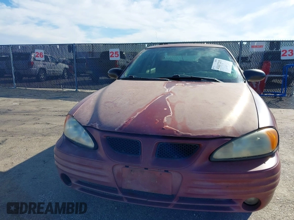 2005 Pontiac Grand Am SE with VIN 1G2NE52E45M202888, listed as a IAAI auction lot 41437235 with 65,968 mi miles. Bid and sale history available at carsss.com. Image 6.