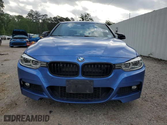 2018 BMW 3 Series 330e iPerformance with VIN WBA8E1C56JA177842, listed as a Copart auction lot 51521695 with 80,665 mi miles and Salvage Title. Bid and sale history available at carsss.com. Image 5.