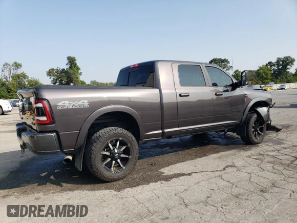 2020 Ram 2500 Laramie with VIN 3C6UR5NL3LG274856, listed as a Copart auction lot 70245564 with 98,955 mi miles and Salvage Title. Bid and sale history available at carsss.com. Image 3.