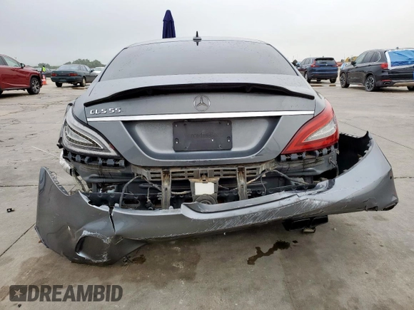 2017 Mercedes-Benz CLS 550 with VIN WDDLJ9BB7HA200026, listed as a Copart auction lot 55402665 with 70,917 mi miles and Clean title. Bid and sale history available at DreamBid. Image 6.
