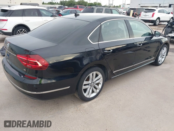 2017 Volkswagen Passat SE with VIN 1VWGT7A36HC040257, listed as a IAAI auction lot 42481165 with 144,812 mi miles and . Bid and sale history available at DreamBid. Image 4.