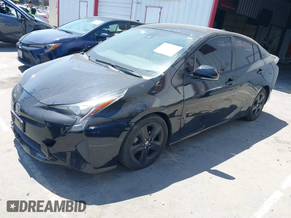2017 Toyota Prius Two with VIN JTDKBRFU1H3036243, listed as a IAAI auction lot 41991623 with 88,626 mi miles. Bid and sale history available at carsss.com. Image 2.