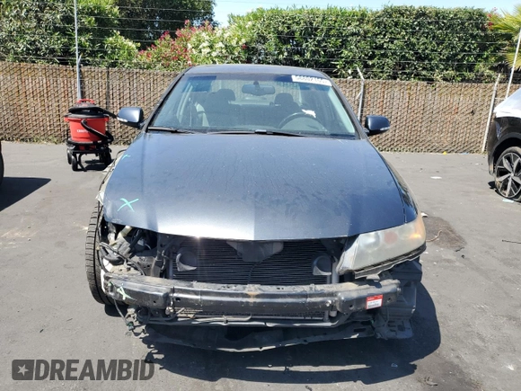 2006 Acura TSX Navi with VIN JH4CL96916C016258, listed as a Copart auction lot 58802155 with 207,697 mi miles and Salvage title. Bid and sale history available at DreamBid. Image 5.