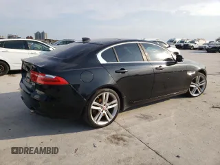 2017 Jaguar XE 35t Prestige with VIN SAJAK4BV6HA946772, listed as a Copart auction lot 47204595 with 124,386 mi miles and Clean Title. Bid and sale history available at carsss.com. Image 3.