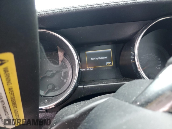 2016 Ford Mustang EcoBoost with VIN 1FA6P8TH7G5298412, listed as a Copart auction lot 49798165 with 115,749 mi miles and Salvage Title. Bid and sale history available at carsss.com. Image 9.