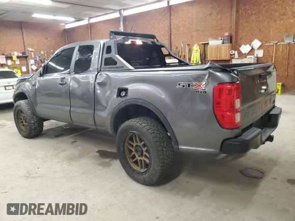 2021 Ford Ranger XL with VIN 1FTER1FH3MLD22019, listed as a Copart auction lot 60024705 with 64,791 mi miles and Salvage title. Bid and sale history available at DreamBid. Image 2.