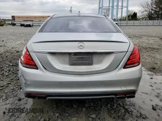 2015 Mercedes-Benz S 550 with VIN WDDUG8FB2FA148714, listed as a Copart auction lot 52670345 with 226,473 mi miles and Salvage Title. Bid and sale history available at DreamBid. Image 6.