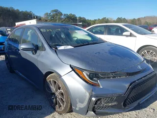 2020 Toyota Corolla SE with VIN JTDS4RCE0LJ039064, listed as a IAAI auction lot 41837450 with 80,528 mi miles and . Bid and sale history available at DreamBid. Image 1.