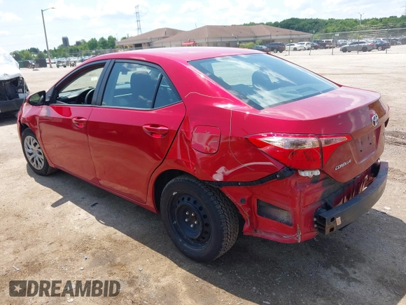 2018 Toyota Corolla L with VIN 2T1BURHE7JC105479, listed as a IAAI auction lot 42540566 with 67,487 mi miles and . Bid and sale history available at DreamBid. Image 3.