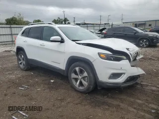 2021 Jeep Cherokee Limited with VIN 1C4PJMDX0MD172828, listed as a Copart auction lot 57807535 with 32,754 mi miles and Salvage title. Bid and sale history available at DreamBid. Image 4.
