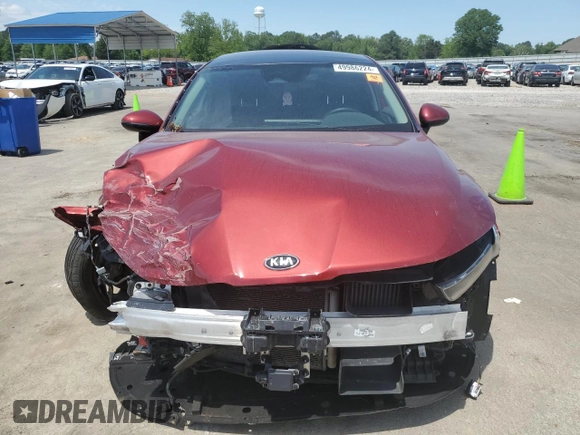 2021 Kia K5 EX with VIN 5XXG34J25MG038034, listed as a Copart auction lot 63931834 with 64,457 mi miles and Salvage Title. Bid and sale history available at carsss.com. Image 5.