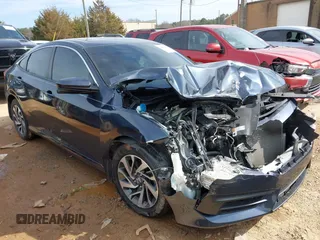 2016 Honda Civic Sedan EX with VIN 19XFC2F73GE054122, listed as a IAAI auction lot 41616952 with 70,406 mi miles. Bid and sale history available at carsss.com. Image 1.