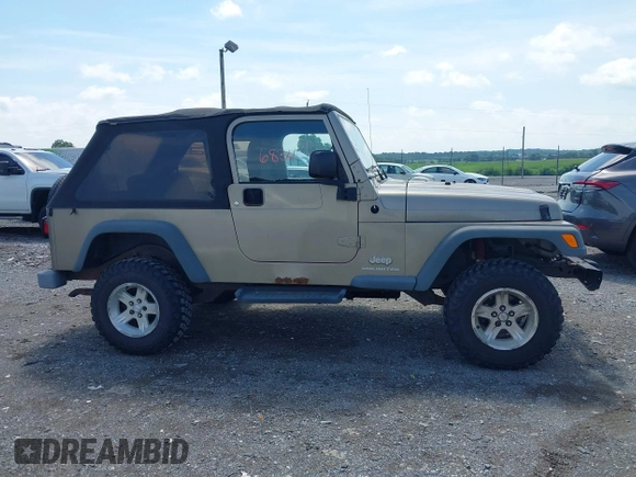 2004 Jeep Wrangler Sport with VIN 1J4FA49SX4P774167, listed as a IAAI auction lot 42686834 with 170,731 mi miles and . Bid and sale history available at DreamBid. Image 13.