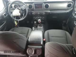 2018 Jeep Wrangler Unlimited Sport с VIN 1C4HJXDG1JW151623, выставлен на аукционе Copart как лот 53703055 с пробегом 54 186 миль миль и Списание • Salvage title. История ставок и продаж доступна на DreamBid. Изображение 8.