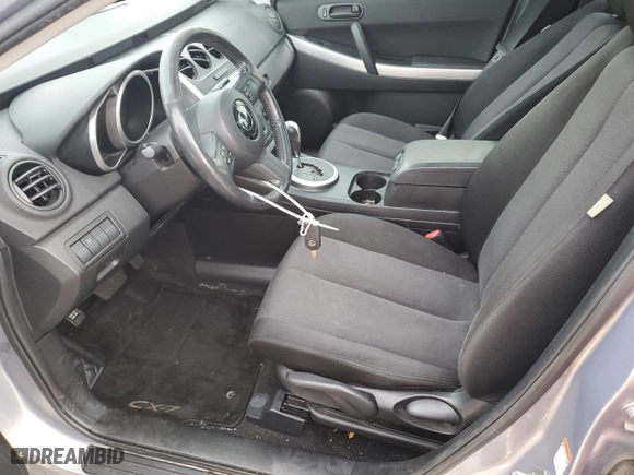 2008 Mazda CX-7 Sport with VIN JM3ER293480205067, listed as a Copart auction lot 44609185 with 201,708 mi miles and Salvage Title. Bid and sale history available at carsss.com. Image 7.