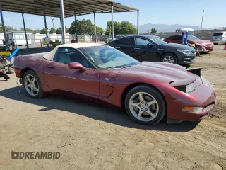 2003 Chevrolet Corvette with VIN 1G1YY32G635115712, listed as a Copart auction lot 74316274 with 99,890 mi miles and Salvage Title. Bid and sale history available at carsss.com. Image 4.