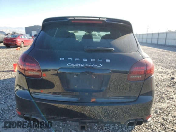 2014 Porsche Cayenne Turbo with VIN WP1AC2A23ELA87288, listed as a Copart auction lot 79527584 with 131,069 mi miles and Salvage title. Bid and sale history available at DreamBid. Image 6.