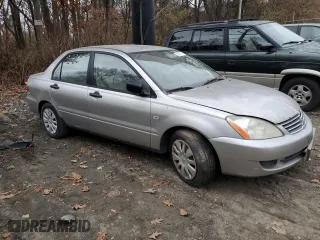 2006 Mitsubishi Lancer ES with VIN JA3AJ26E16U036960, listed as a Copart auction lot 80862714 with 0 mi miles and Salvage Title. Bid and sale history available at carsss.com. Image 4.