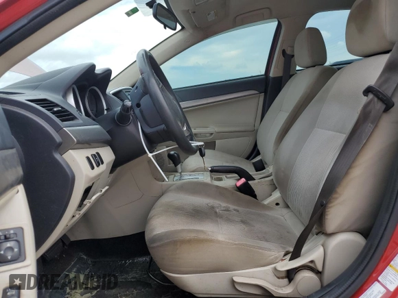 2015 Mitsubishi Lancer ES with VIN JA32U2FU1FU022768, listed as a Copart auction lot 70735484 with 105,491 mi miles and Salvage Title. Bid and sale history available at DreamBid. Image 7.