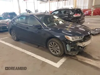 2020 Acura TLX w/Technology Pkg with VIN 19UUB1F58LA001692, listed as a IAAI auction lot 41562503 with 70,664 mi miles. Bid and sale history available at carsss.com. Image 1.