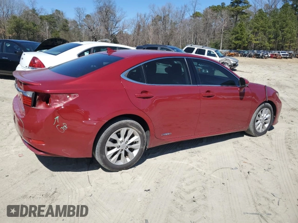 2013 Lexus ES 300h z VIN JTHBW1GG1D2012585, wystawiony jako Copart lot #50632175 z przebiegiem 100 802 mil mil oraz Szkoda całkowita • Salvage title. Historia ofert i sprzedaży dostępna na DreamBid. Obrazek 3.