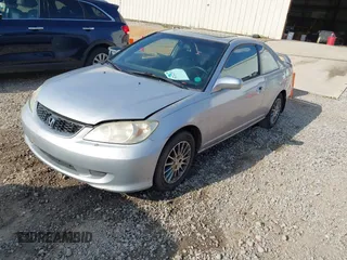2005 Honda Civic Cpe EX with VIN 1HGEM22925L014751, listed as a IAAI auction lot 42122519 with 207,038 mi miles. Bid and sale history available at carsss.com. Image 2.
