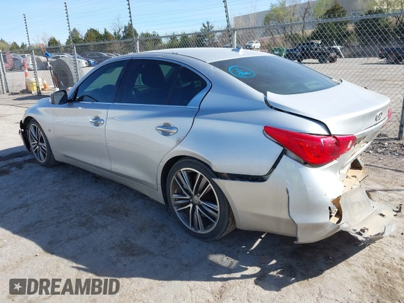 2014 Infiniti Q50 с VIN JN1BV7AP2EM688889, выставлен на аукционе IAAI как лот 41870898 с пробегом 248 152 миль миль и . История ставок и продаж доступна на DreamBid. Изображение 3.
