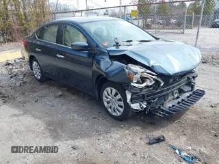 2017 Nissan Sentra S with VIN 3N1AB7APXHY375031, listed as a IAAI auction lot 41739459 with 24,285 mi miles and . Bid and sale history available at carsss.com. Image 1.