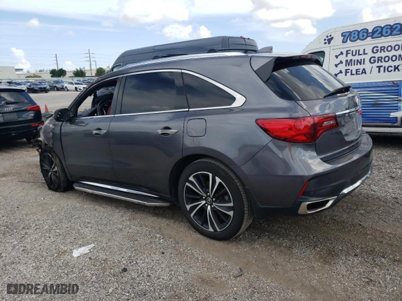 2018 Acura MDX with VIN 5J8YD3H34JL008966, listed as a Copart auction lot 70754304 with 0 mi miles and Salvage Title. Bid and sale history available at carsss.com. Image 2.